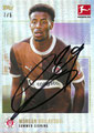 Trading Card ohne Nummer: Morgan Guilavogui (Rainbow 1/5) mit Originalunterschrift; Summer Signings 2024/25; Toops