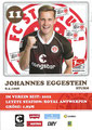 Johannes Eggestein; Rückseite Autogrammkarte: Saison 2023/24 (2. Bundesliga)