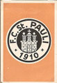 Sammelbild 111: FC St. Pauli Wappen; Kampf um die Meisterschaft; Mapel Leaf, Canadian Chewing Gum, Wesel