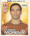 Sticker 4D: Fabio Morena; Bundesliga Stars Quartett 2011; Anmerkung: In Kooperation mit Toops; Ferrero 