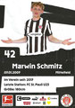 Rückseite Autogrammkarte: Saison 2025/26 (1. Bundesliga)