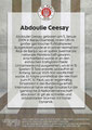 Rückseite Trading Card 09: Abdoulie Ceesay (Rainbow Parallel 16/25); We love St. Pauli; UltimateDropz