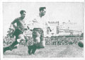 Sammelbild 21: SpVgg Fürth - St. Pauli 4:1; Deutsche Fußball-Meisterschaft 1951; Kiddy, Kaugummi, Köln