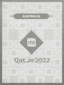 Sticker 173: Rückseite Sticker; Qatar 2022; Unbekannt (Peru)
