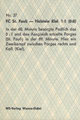 Sammelkarte 37: Rückseite Sammelkarte: 1. Auflage; König Fußball 62/63; Bilder- und Werbedienst GmbH, Wanne-Eickel