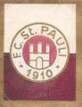 Serie 3, Bild 5: Wappen FC St. Pauli 1910; Sport-Wappen 1 "Fußball"; Garbaty, Zigarettenfabrik, Berlin