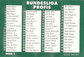 Bundesliga Profis: 1 - 70; Pog's Serie 1-4; Schmidt Spiele