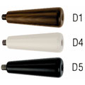 Griffteil Durohorn: D1=mahagonifarbig│D4=weiss│D5=schwarz