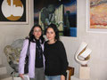 Lucia e la Gallerista Artista Gianna Stomeo