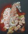 "Ride across the corals",Pastell, 9´x12` ,(C)D.Saul 2016, SOLD