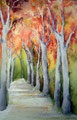 Oktober 60x80cm,(c)D.Saul 2011, Herbst-Wald