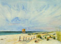 Strandtage 40x50cm,(c)D.Saul 2011,Strand