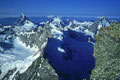 Matterhorn 44478m,  Dent d´Herens 4171m,  Dent Blanche 4357m