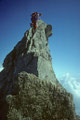 Klettern am Grand Gendarm ( Kluckerturm ) 3870 m