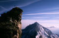 Zinalrothorn  4221m  mit Weisshorn  4505m