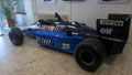 La JS27 de Ligier avec moteur Renault V6 turbo et pneus Pirelli (Michelin avait équipé Ligier de 1979 à 1982)