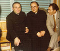 Con Padre Micceri, Parroco di Piedimonte Etneo - 1979