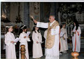 Con i bambini della "I Comunione" della Parrocchia Matrice, in Chiesa S. Egidio - 2005