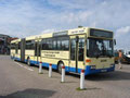 Busse im Einsatz zu den Fährverkehr