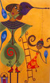 Projet d'affiche pour le Festival d'Arts de Rue de Sion ©Saëlle Knupfer, 2009