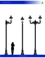 Poste ornamental para alumbrado modelo Venecia de uno y dos brazos o punta de poste. De 4 a 7 metros (la imagen corresponde a 5m)