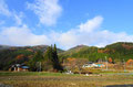 長野南17　南信州うるぎ　紅葉がきれいな売木村の風景