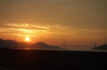 広島16　みはら神明の里　R2から見た朝焼けの因島大橋