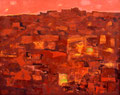 瓦礫の街 / 잔해  (1995)　116.7×90.9cm  011