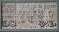 Osterbruch, Gedenktafel von 1598