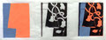 2024 Schidlo ©; Der Kimono; farbiger Holzschnitt, 3. Zustand, Handabrieb auf Japanpapier