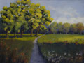 Weg in die Sonne 40x30