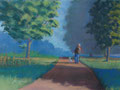 Morgenspaziergang 36x26 (nicht mehr erhältlich)