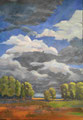 Nach dem Gewitter 70x100