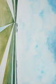 1996 "Uitzicht vormt visie" Acrylverf op paneel 80 x 120 cm. 