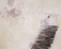 《予感》　キャンバスに油彩、インク　728mm×910mm/2009