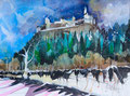 166 Burg Hochosterwitz 46x61 AM