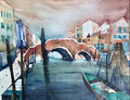 126 Ponte tre archi Venedig 57x76
