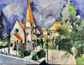 169 Lutherkirche Spittal/Drau 46x61