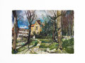 159 Blick vom Goethepark zum Herbertstöckl 30x42 Himalaya Papier mit Büttenrand