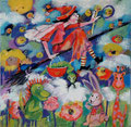A Witches´Ride_60x60 cm_ 350 EUR