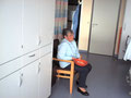 Im Klinikum Fulda September 2001 nach der OP