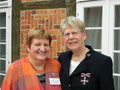Anette Icken  und Elisabeth Cramm
