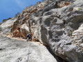 die schöne Plattenrampe des Gaisersteigs