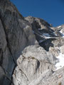 erste Seillänge noch in der Sonne