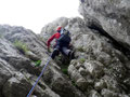 Verschneidung der 6. Seillänge