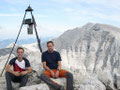 am Gipfel des Schermbergs