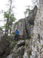 Links ausqueren vor dem Kamin (nicht im Bild, weiter rechts)