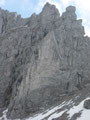 die Waiblkante (Nordostkante)