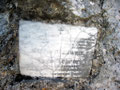 Einstieg bei der Gedenktafel (Erwin Radwein und Hans Meurer † 26.9.1920 bei der zweiten Begehung des Blechmauernriss
