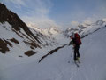 am Beginn des Äußeren Röttals, Blick zur Rötspitze